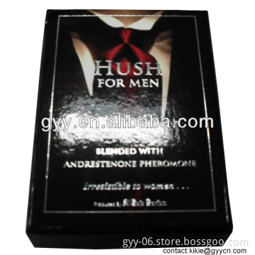 Luxury black color bow tie box GYY